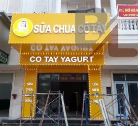 BẢNG HIỆU ALU CHO QUÁN TRÀ SỮA 