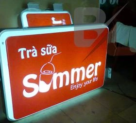 QUẢNG CÁO HỘP ĐÈN