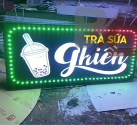 HỘP ĐÈN MICA TRÀ SỮA 