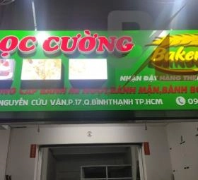 BẢNG HIỆU ALU CHO TIỆM BÁNH